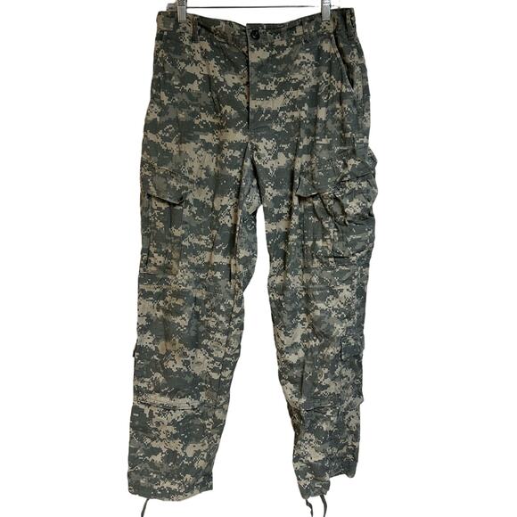 Trousers Army Combat Pants Digital Camo Hunting Hiking Fishing Waist 31 to 35 - Picture 1 of 8